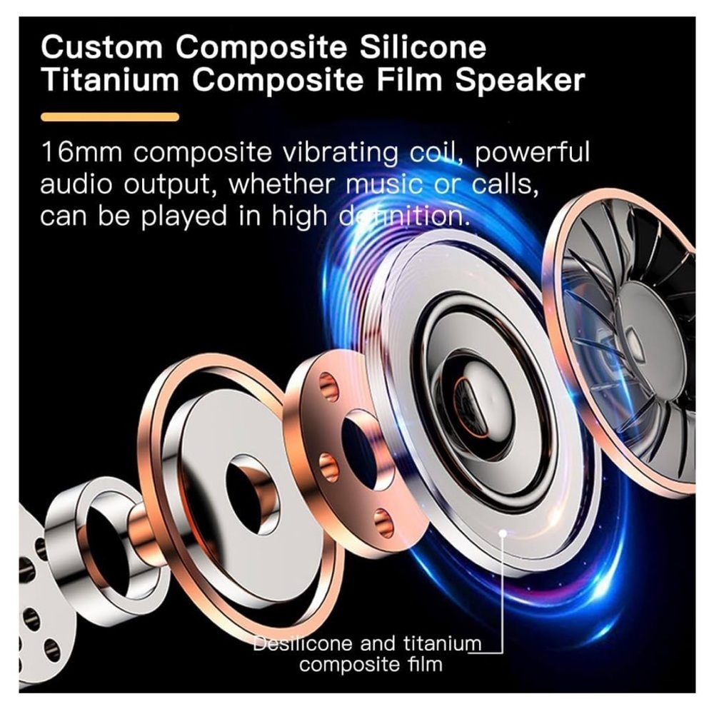 Ows Hanging Earphones 5.4 Bluetooth , Air Conduction Wireless Bluetooth Earphone - Picture 4 of 8